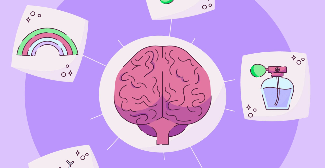 Brain game illustration