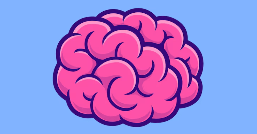 Brain game illustration
